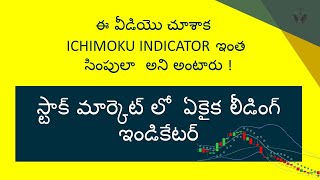 How to use ICHIMOKU INDICATOR in Telugu ఇచ్చిమొకు ఇండికేటర్ వాడే విధానం Technical Analysis [upl. by Charisse]