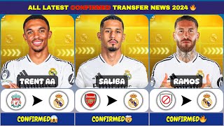 ALL LATEST CONFIRMED TRANSFER NEWS 2024 ✅🔥 [upl. by Saleme469]