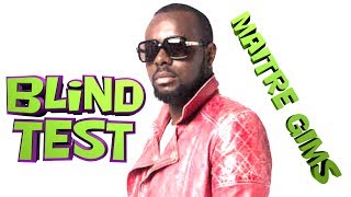 BLIND TEST  Maitre Gims  RAP FRANCAIS [upl. by Lynette]