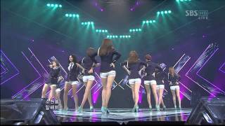 090726 SNSD Genie live at SBS [upl. by Wickham777]