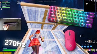 Razer Huntsman Mini ASMR 😴Bios ZoneWars🏆 270 FPS Satisfying Keyboard Sounds [upl. by Euqinemod]