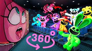 Smiling Critters 360°  CINEMA HALL  CatNap react to Poppy Playtime Chapter 3  VR360° Experience [upl. by Itoyj221]