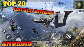 Top 20 Battle Royale Games Android iOS [upl. by Mauri]