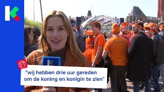 Nederlanders vieren Koningsdag en Amber is erbij [upl. by Ozen]