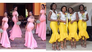 2021 African Bridesmaid Dresses Amazing And Super Cute Bridesmaid Styles [upl. by Llehcor828]