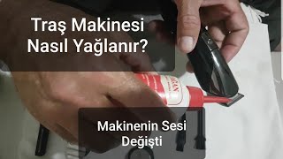 Traş Makinesi Yağlama  Traş Makinesi Temizleme  Makine Yağlama  Makina Yağlama [upl. by Odette118]