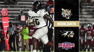 Northeast Football vs East Central Highlights 2024 [upl. by Eniar]