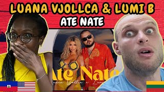 REACTION TO Luana Vjollca amp Lumi B  Ate Nate Music Video  FIRST TIME LISTENING TO LUANA VJOLLCA [upl. by Dragone697]