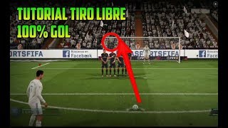 Tutorial tiros libres fifa 18 [upl. by Buyse]