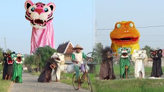 Barongan Raksasa Katak dan Pink muncul [upl. by Myrwyn]