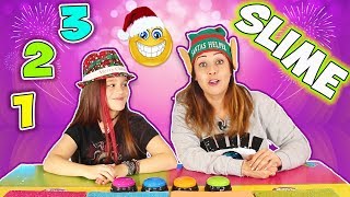 UN DOS TRES SLIME de Navidad  123 SLIME  Slime Videos [upl. by Chiquia]