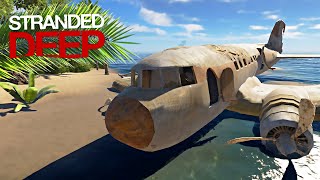 STRANDED DEEP 21  RETORNEI A ILHA DOS TUBAROES [upl. by Siradal]