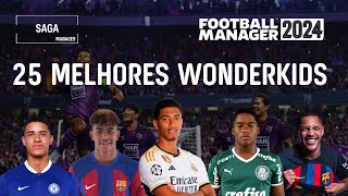 Os 25 melhores wonderkids do Football Manager 2024 [upl. by Pierette446]