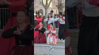 Danse traditionnelle chinoise à loccasion du Nouvel An chinois à lhôtel de ville Marseille🎊🎉🥳🤗🧧🧧🧨🧨 [upl. by Erreip]