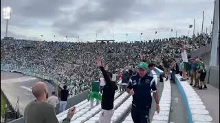 Momento do 2° gol do Palmeiras e a festa da torcida no Centenário pela final da Libertadores [upl. by Ennair]