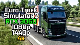 Ets2 1080p 1440p 4K Graphics  RTX 3060 PC Gameplay [upl. by Ellainad]