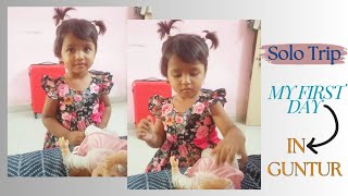 Elsa Chrysolitequots first day solotrip 2years old girl vlog [upl. by Enitsyrhc]