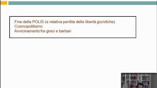 Letà ellenistica  Videolezioni di filosofia ellenistica e medievale [upl. by Giuseppe]