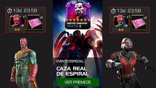 CAZA REAL de SPIRAL  TRES y CUATRO  RECLAMA TU MR SINIESTRO 7 ESTRELLAS GRATIS [upl. by Nared]