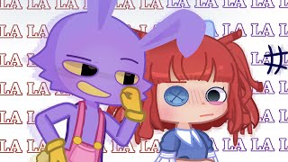 LaLaLaLa x LaLaLaLa  Ragatha and Jaxx  The Amazing Digital Circus 🎈 TADC  Gacha Life 2 [upl. by Skardol]