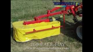 Galfre 130 Drum Mower  Hay Mower for Compact Tractors [upl. by Esor]