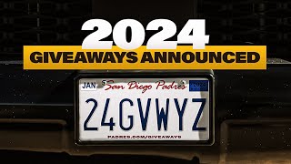 2024 Padres Giveaways Just Dropped [upl. by Adile424]