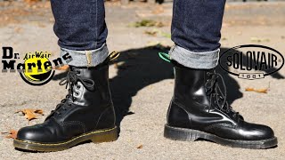 DR MARTENS VS SOLOVAIR The Great British Boot Off [upl. by Ehling132]