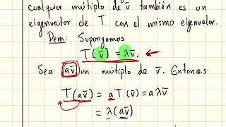 73 1 Eigenvectores y eigenvalores [upl. by Wilkinson]