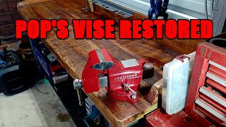 1960s Craftsman Vise Restoration  Japanese 3815188 [upl. by Cadmann]