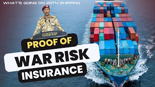 Red Sea Attacks Continue  War Risk Insurance  Suez Canal Transits Fall [upl. by Oskar]