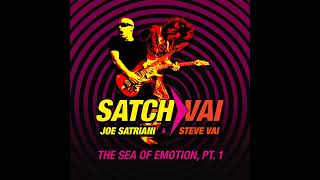 Joe Satriani Steve Vai  SatchVai The Sea of Emotion Pt 1 [upl. by Ganiats]