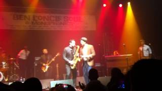 MONOPHONICS  Saxophone solo Concert live BEN LONCLE SOUL  La Rockhal [upl. by Julienne651]