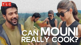 Mouni Roys Star vs Food Cooking Chaos amp Bollywood Fun  Star vs Food Survival  TLC India [upl. by Maril]