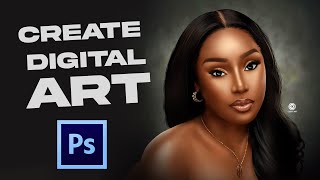 DIGITAL PORTRAIT PROCESS [upl. by Demodena]