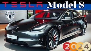 2024 Tesla Model S first look interior exteriorpriceModel S🚗 [upl. by Ellehctim]