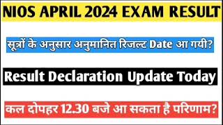 nios 12th result 2024 kab aayega [upl. by Ahsemrac89]