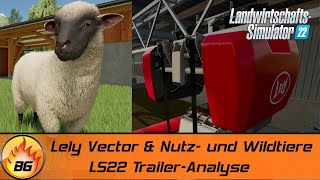 LS22 Lely Vector Fütterungsroboter Nutz und Wildtiere amp mehr  FARMING SIMULATOR 22 HD [upl. by Kamin520]