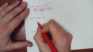 Alg 2 Factoring Assessment Practice [upl. by Shiri106]