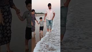 Chirala Beach ⛱️ Beach vibeschirala beach resort cutebaby youtubeshorts familytime [upl. by Muhammad]