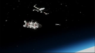 Nebulon B Frigate Rescue trailer Star Wars Fan Film Blender [upl. by Matilda]