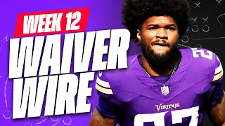 MUST ADD PLAYERS in Week 12  20 Waiver Wire Targets  2024 Fantasy Football Advice [upl. by Ettenwad38]