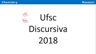 UFSC 20181 Q Discursiva 4  Bohr [upl. by Vallo]