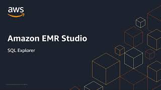 Amazon EMR Studio  SQL Explorer [upl. by Muriah]