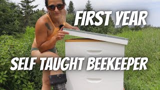 Unexperienced beekeeper shares full first year POV Start to finish 1080P [upl. by Babbette]