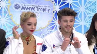 Alexandra STEPANOVA Ivan BUKIN RD 2019 NHK Trophy [upl. by Arlynne519]