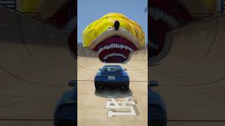 SUPER CARRO na MEGA RAMPA do SHIN SONIC de OURO no GTA 5  shorts [upl. by Ayikat]