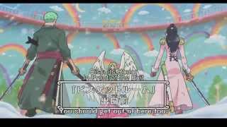 Zoro and Tashigi Moments One Piece a long story [upl. by Shultz541]