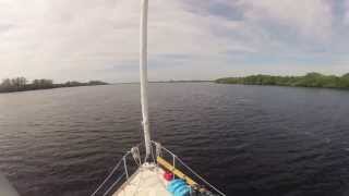 Navigating Okeechobee Waterway  Florida  Labelle to Ft Myers [upl. by Aimo]