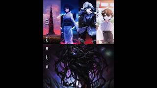 Gan Dark Tower  Void Shiki  Rimuru Tempest  Yogiri Takatou Vs Yog Sothoth Cthulhu Mythos shorts [upl. by Semaj]