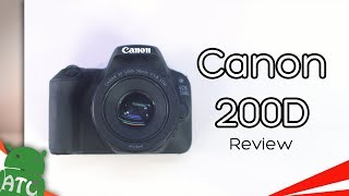 Canon 200D DSLR Review  Best Budget Camera  4K  ATC [upl. by Launam]